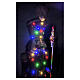 Cascanueces con asta luces LED 275 cm fibra de vidrio s10