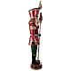 Cascanueces con asta luces LED 275 cm fibra de vidrio s12