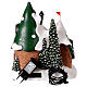 Pub de los gnomos animado con luces LED 25x20x25 cm s5