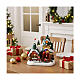 Pub de los gnomos animado con luces LED 25x20x25 cm s2