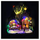 Pub degli gnomi animato led 25x20x25 cm s2