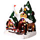Pub degli gnomi animato led 25x20x25 cm s3