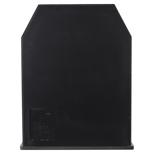 Adventskalender „Weihnachtsmanns Werkstatt“, animiert mit Licht und Musik – 37 × 10,5 × 50 cm 6