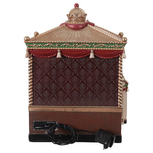 Animated ballet dancers and nutcracker theater, 14x12x16 in 6