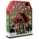 Calendario dell'avvento negozio di giocattoli Babbo Natale animato 40x15x55 cm s4