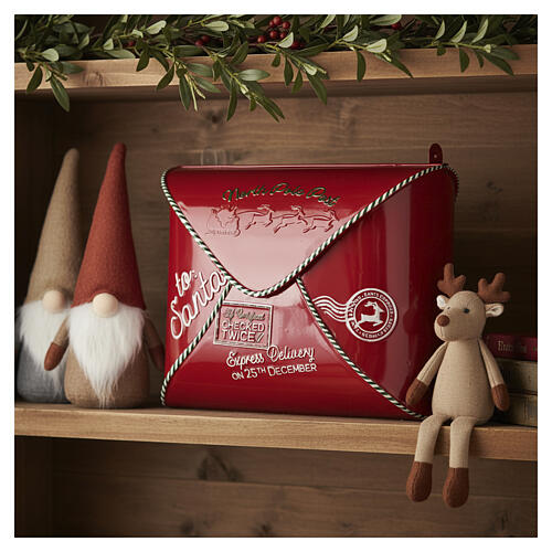 North Pole metal letter-shaped mailbox 4