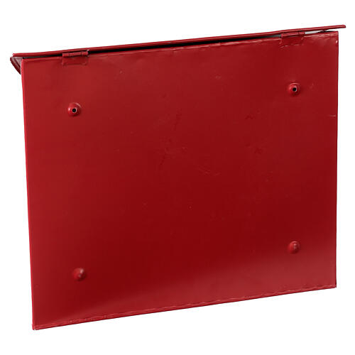 Buzón del Polo Norte forma de carta de metal 5