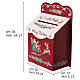 North Pole mailbox with Santa Claus and sleigh, 10x6x14 in s3