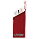 Cassetta postale del Polo Nord con Babbo Natale e slitta 25x15x35 cm s5