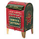 Cassetta postale di Babbo Natale in metallo 22x20x40 cm s2