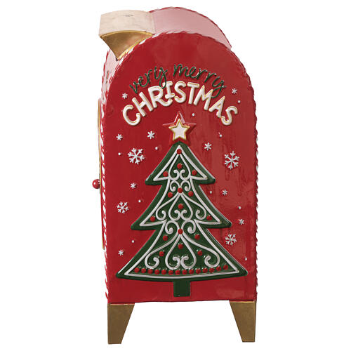 Cassetta postale bastoncini di zucchero in metallo 20x15x35 cm 5