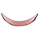Base pour sapin de Noël en métal rouge bonhommes pain d'épices 70x30 cm s4