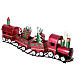 Trenino decorativo in metallo 130x25x50 cm s1