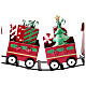 Trenino decorativo in metallo 130x25x50 cm s4