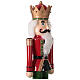 Red and Green King Nutcracker, 95 cm Resin s5