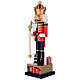 Wooden nutcracker with numbers, 14 in s4