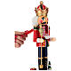 Wooden nutcracker with numbers, 14 in s6