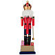 Wooden nutcracker with numbers, 14 in s7