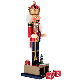 Casse-noisette bois avec chiffres 35 cm