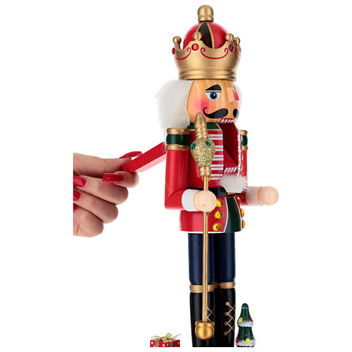 Wooden Nutcracker with Numbers, 35 cm 6