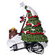 Animated Christmas Tree Scene with Santa Claus, 10 in s7