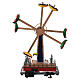 Carrousel aviones navideño animado luces y música 40x20x50 cm s6