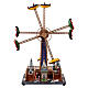 Christmas Airplane Carousel Animated with Lights and Music, 40x20x50 cm s5