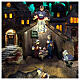 Animated LED Nativity Village with Music 40 cm s4