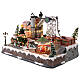 Animated Christmas Amusement Park Lights and Music Scene, 60x45x40 cm s3