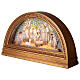 Cuadro Natividad con nieve y luces 30x7x15 cm s3