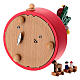 Carillon in legno ruota panoramica agrifoglio  20 cm s6