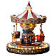 Carousel music box with motion, resin, 12x12 in s1