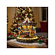 Carousel music box with motion, resin, 12x12 in s2