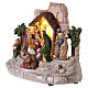 Natività in movimento presepe 20x30x15 cm s3