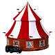 Carillon tenda da circo con personaggi 30x25 cm s5