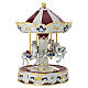 Musical carousel with red horse theme by Bagutta, 10 in s3