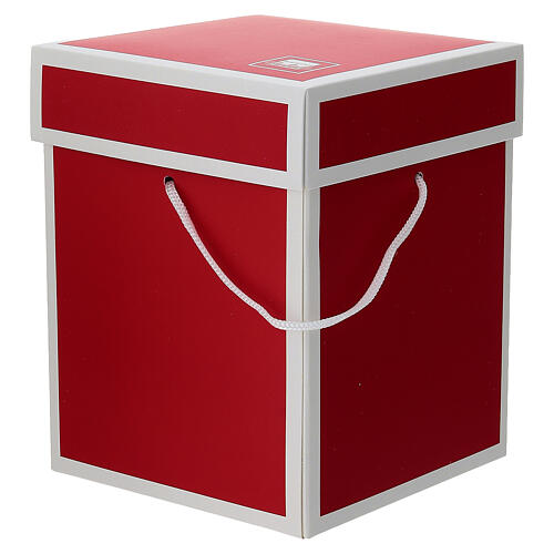 Carillón carrusel con caballos rojo 25cm Bagutta 4