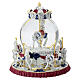 Boule à neige carrousel chevaux avec musique et mouvement 20 cm Bagutta s5