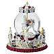 Globo de neve carrossel cavalos com música e movimento 20 cm Bagutta s3