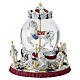 Carousel snow globe with horses, music, and movement, 20cm Bagutta s1