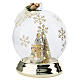 Bagutta Christmas decoration, sphere with Nativity, 5 in s4