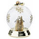 Bagutta Christmas decoration, sphere with Nativity, 5 in s5
