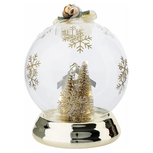 Holy Family Christmas Globe, Bagutta 12cm 5