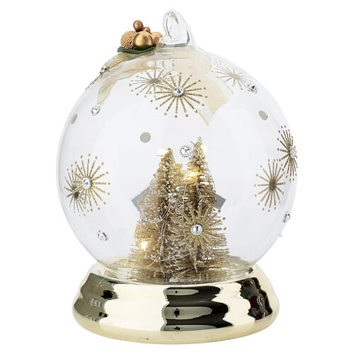 Christmas Nativity Sphere with Gold Decor, 12cm Bagutta 5