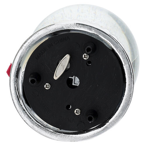 Schneekugel mit Musikfunktion und Weihnachtsmann mit Geschenken – Ø 10 cm, Bagutta 6