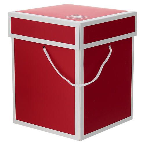 Santa Claus with gifts, Christmas music glass globe by Bagutta, 4 in 7