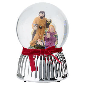 Bola de nieve musical 12cm Bagutta