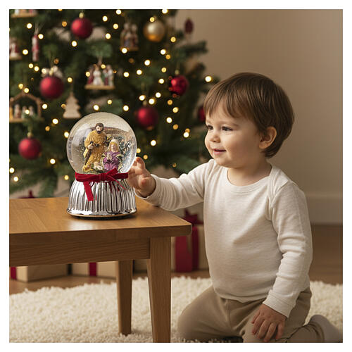 Globo de neve musical 12 cm Bagutta 2