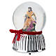 Musical Snow Globe with Holy Family, 12cm Bagutta s4