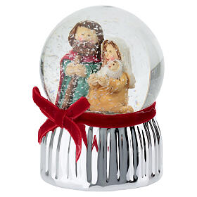 Natividad con nieve esfera 65mm Bagutta